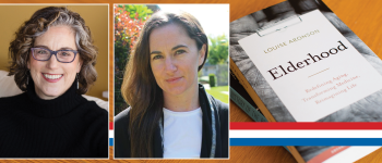 Image - the speakers and cover of Aronson's book